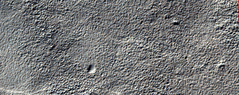 Wrinkle Ridge in Terra Cimmeria