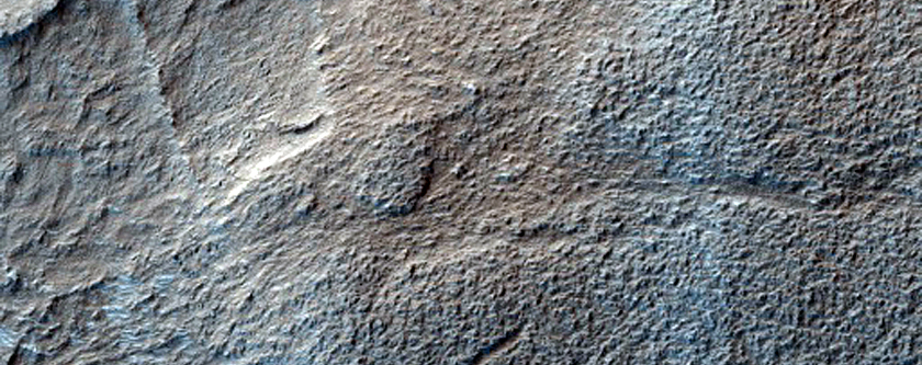 Twisted Terrain on Floor of Hellas Planitia