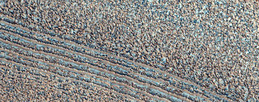 Exposure of North Polar Layered Deposits