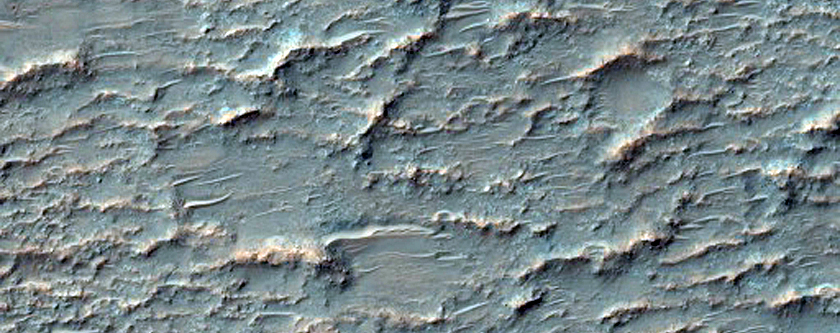 Possible Sediment in Crater Fill