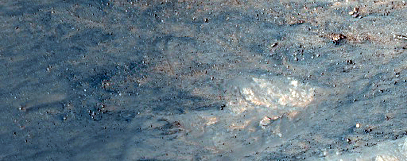 Central Peak of Arandas Crater