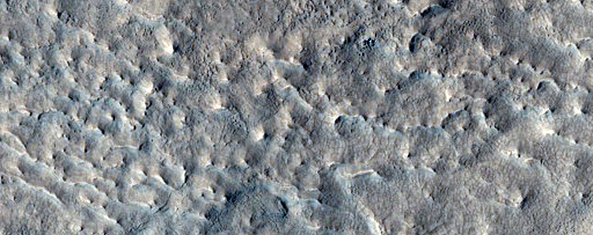 Valleys and Terrain in Utopia Planitia