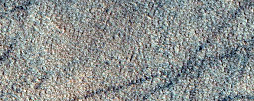 Northern Plains Craters in THEMIS V29925008 and V27629019