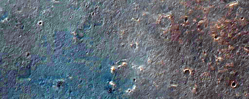 Ridges in Meridiani Planum