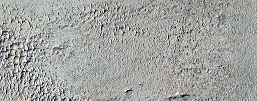 Degraded Crater in Terra Sabaea