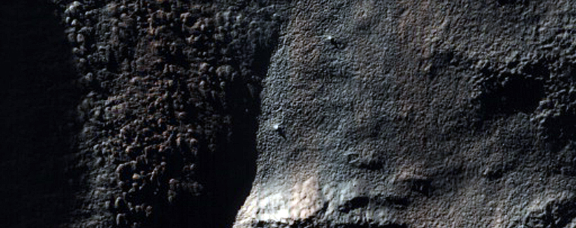 Terrace of Crater in Noachis Terra
