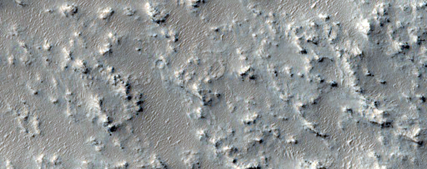 High Thermal Inertia Material in Dawes Crater