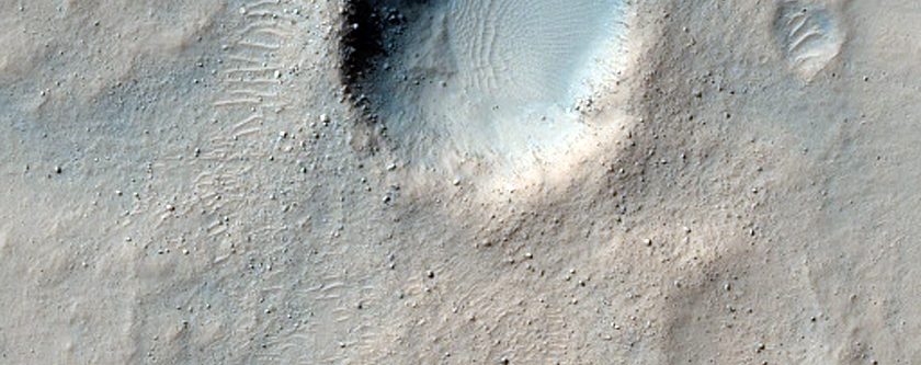 Fresh Impact Crater