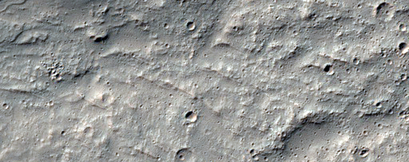 Channeled Features As Visible in CTX Image B21_017629_1522