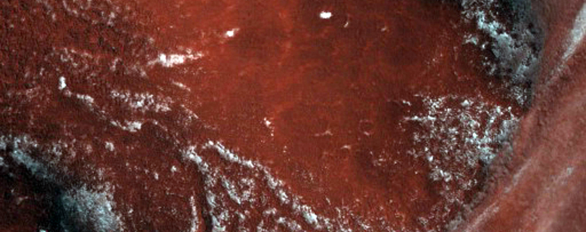 Polar Crater Rim