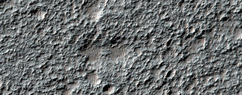 Terra Sirenum Intercrater Terrain