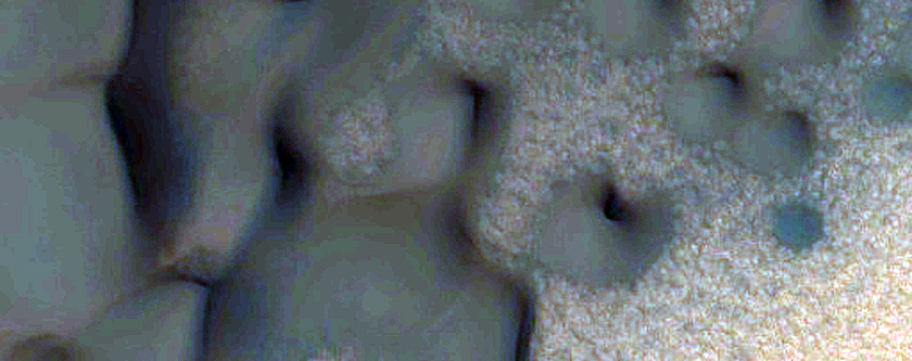 Polygons on Defrosting Dunes