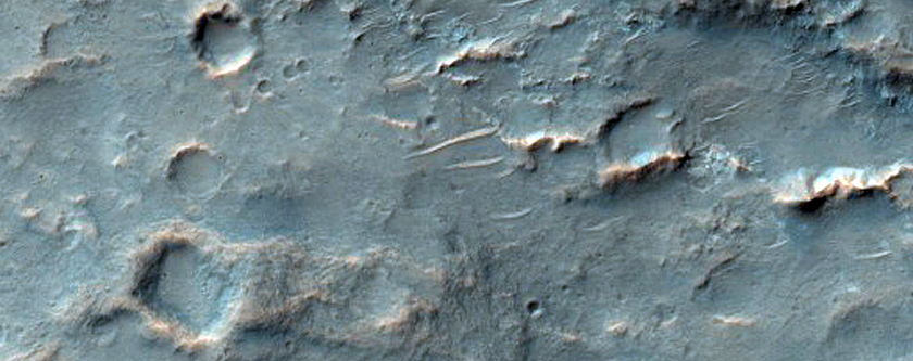 Possible Sediment Deposit in Open Basin