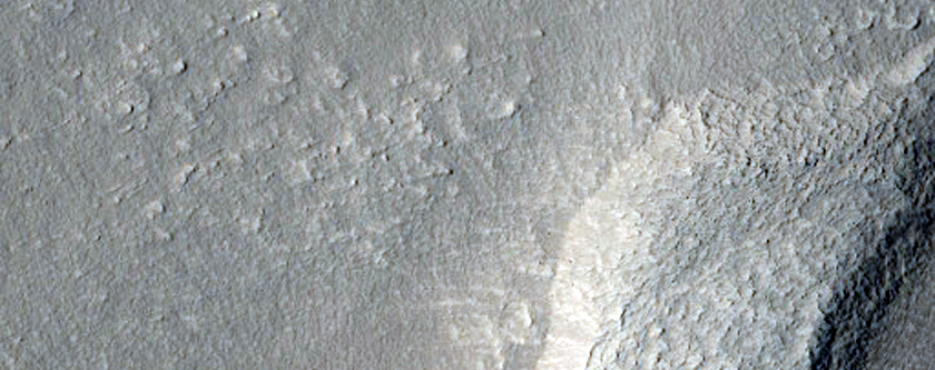 Layers in Mesa in Deuteronilus Mensae