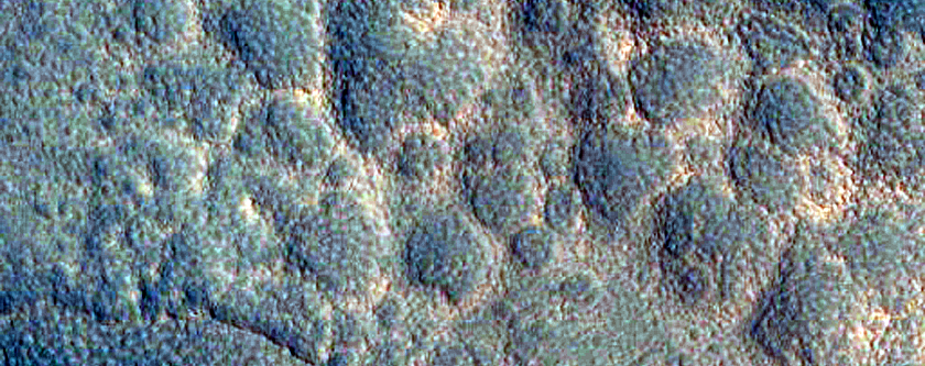 Crater on Northern Plains