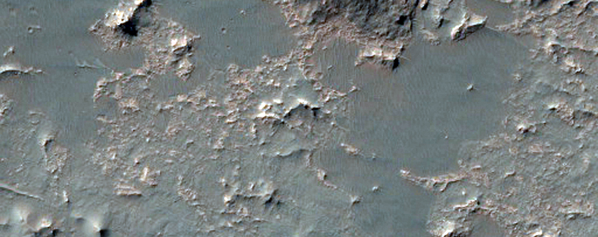 Possible Future Landing Site in Eberswalde Crater