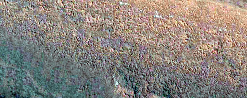 Broad Exposure of North Polar Layered Deposits