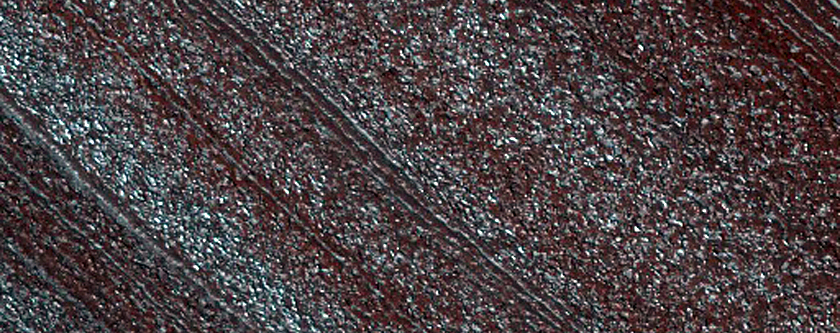 Exposure of North Polar Layered Deposits