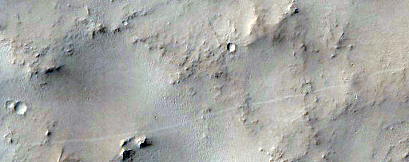 Mesa in Eastern Arabia Terra