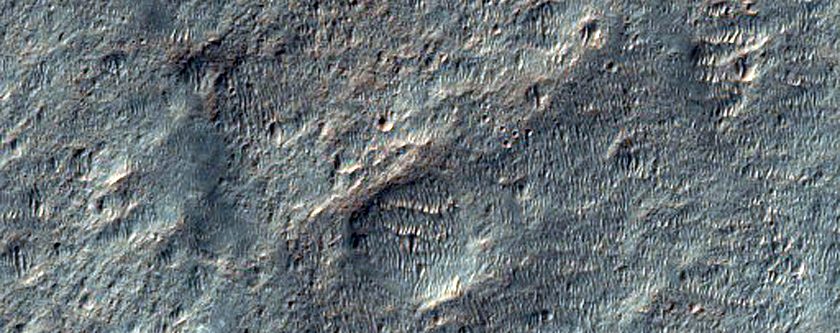 Samara Valles and Mars 6 Descent Area
