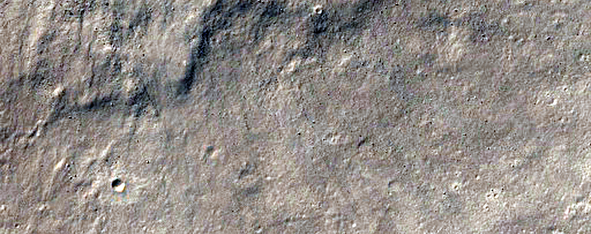 Recent Crater with Possible Mafic Exposure
