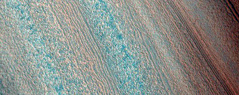 Exposure of North Polar Layered Deposits