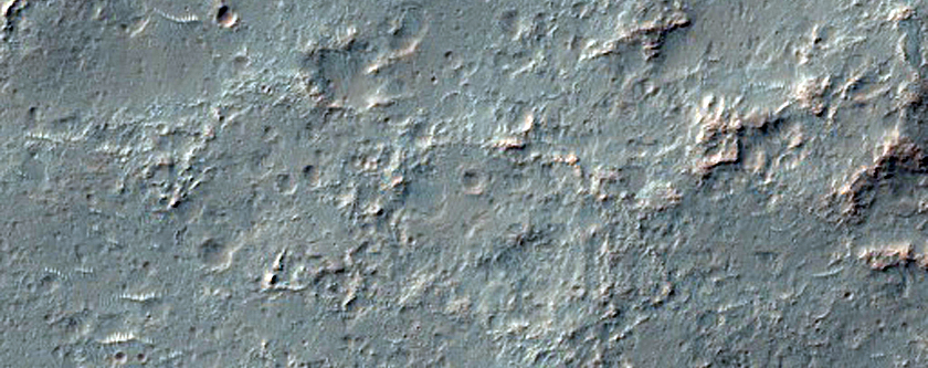 Sample of Rocky Terrain in Southern Tyrrhena Terra