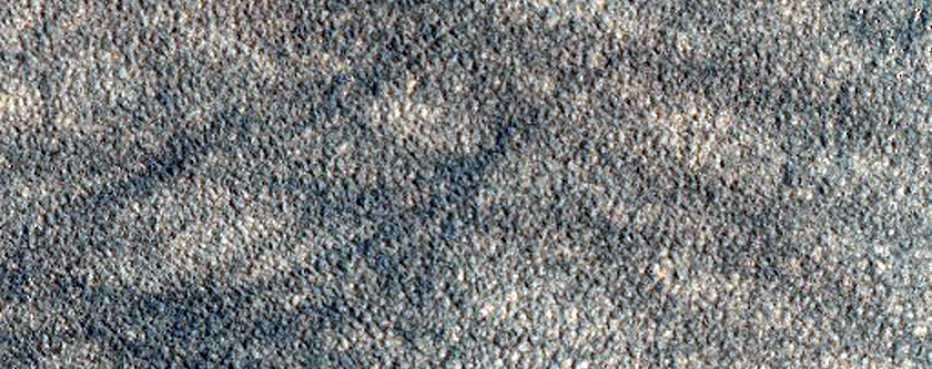 Terrain Sample with Possible Hydrated Minerals