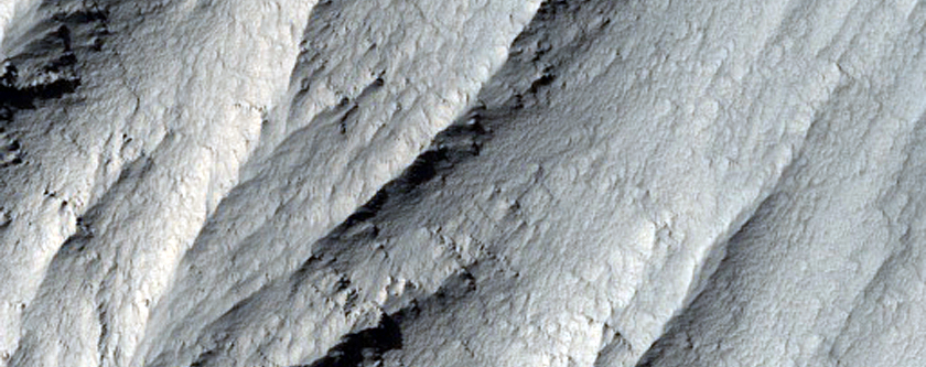 Possible Phyllosilicate Deposit in Tithonium Chasma