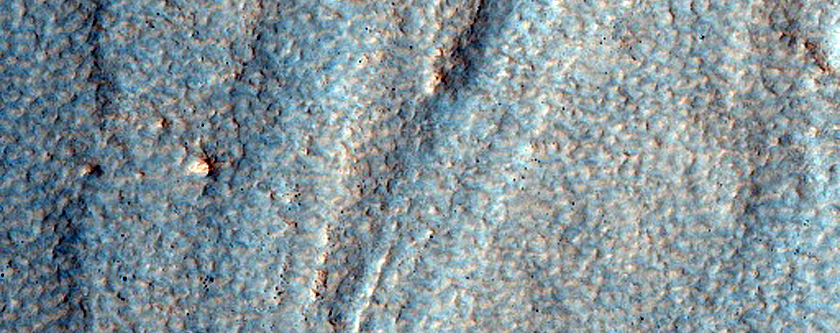 Channel North of Lyot Crater in CTX B19_017038_2374_XI_57N331W