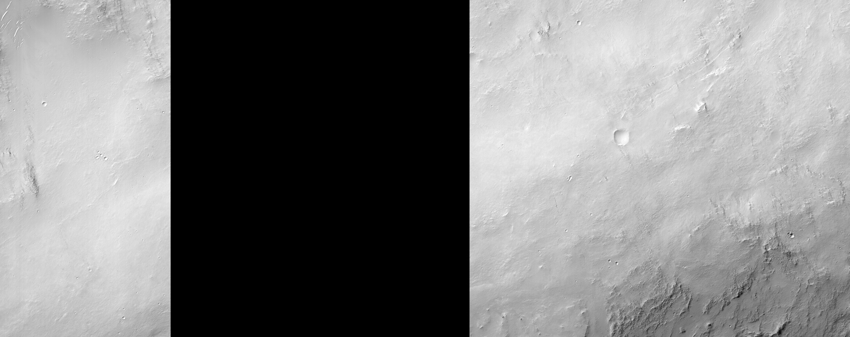 Possible Phyllosilicates in Crater Rim Near Mare Serpentis