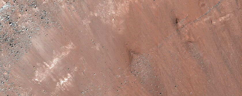 Monitor Slope Features in Corozal Crater