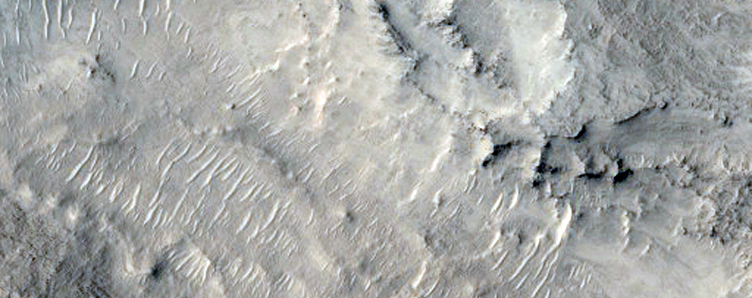 Layered Crater Fill