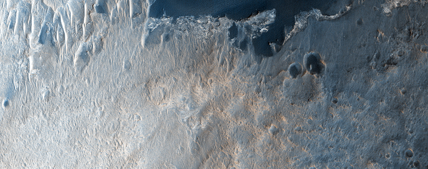Candidate Future Landing Site in Trouvelot Crater