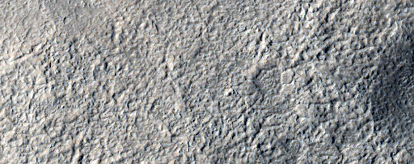 Terrain North of Cerulli Crater