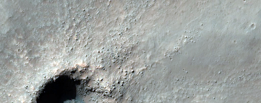 Small Fresh Impact Crater