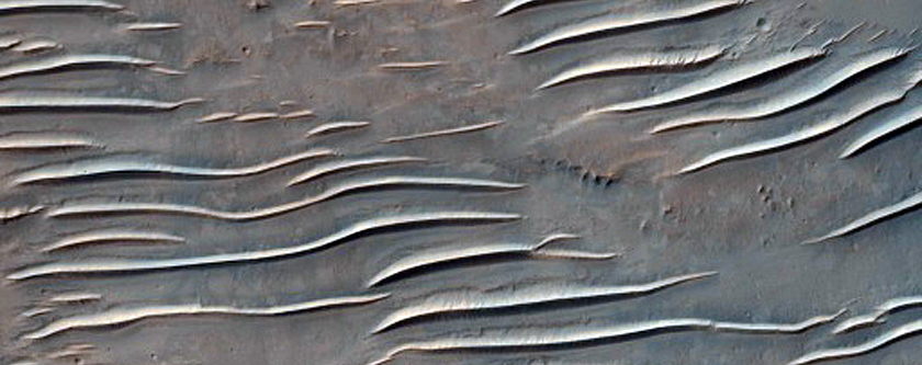 Tyrrhena Terra Crater