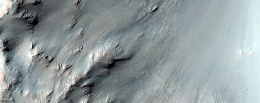 Central Structure of an Impact Crater