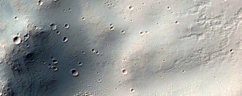 Fan in Crater in Hellas Montes Region