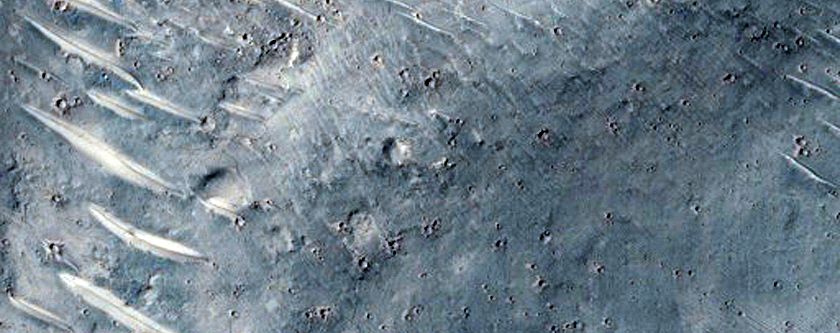 Impact Crater Central Structure