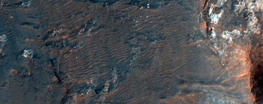 Potential Landing Site in Mawrth Vallis