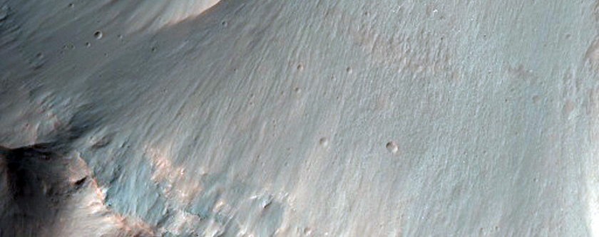Potential Landing Site in Eos Mensa Crater