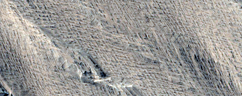 Medusae Fossae Formation Terrain