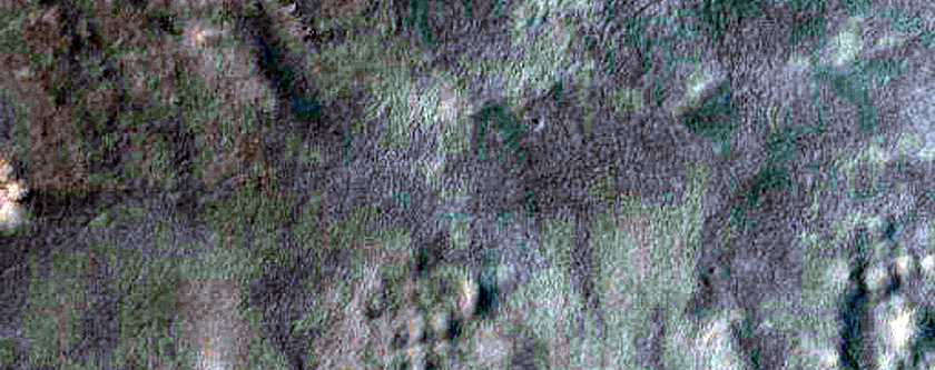 Materials at Intersection of Valleys and Depression Floors