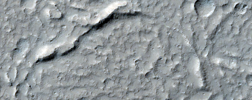 Recent Crater with Possible Mafic-Rich Terrain