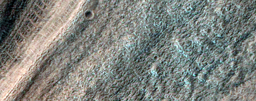 Transect Across Dao Vallis