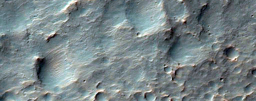 Alluvial Fans in Equatorial Crater