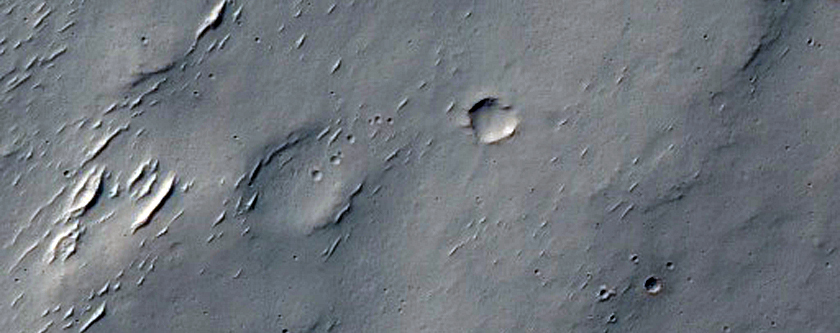 Distal End of Rampart Ejecta