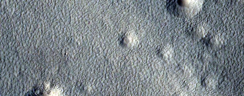 Region of Expanded Craters