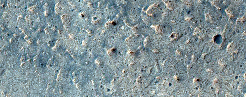 Layered Rock in Meridiani Planum